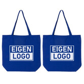 Katoenen tas bedrukken 54x48+14cm Dark Blue - Spoed