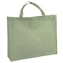 10x Shopper Groen non woven 54x14x45cm