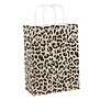 50x papieren tasjes Leopard A5