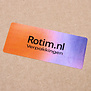 Stickers laten drukken - Rechthoek - Full colour