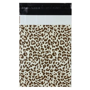 100x verzendzakken Leopard Small