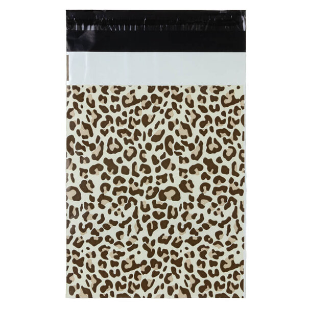 Levering uit voorraad 100x verzendzakken Leopard Small