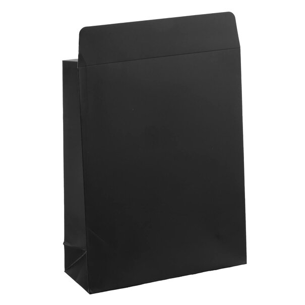 Levering uit voorraad 25x Cadeauzakken Zwart Mat Medium