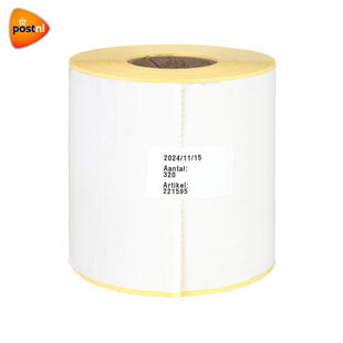 320x Zebra labels PostNL 100x150mm