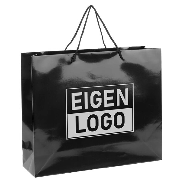 Levertijd ca.10 werkdagen Cadeautasje bedrukken Zwart A3