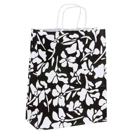 50x papieren tasjes Blooms A4