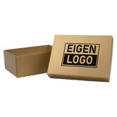 Geschenkdozen bedrukken Goud 200x150x80mm