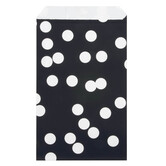 200x Papieren Zakjes Dots 12x19cm