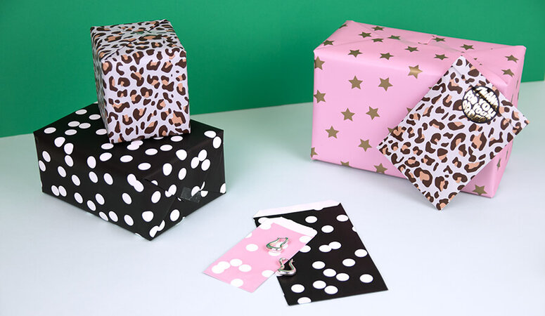 Nieuw! Cadeauzakjes en cadeaupapier in onze collecties