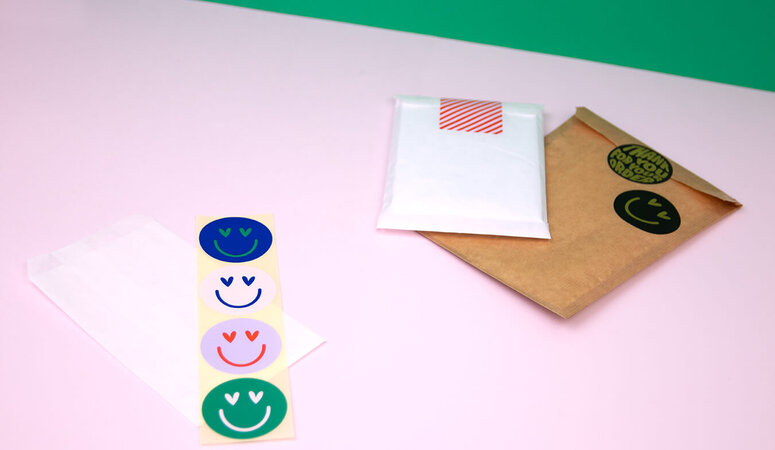 Fourniturenzakjes voor kleine producten en klantbeleving