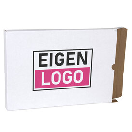Brievenbusdozen Zijlader Wit A4 bedrukken