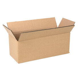 Kartonnen dozen Bruin Dubbelgolf 380x150x140mm