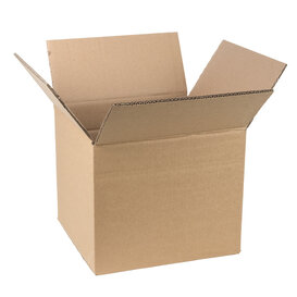 Kartonnen dozen Bruin Dubbelgolf 300x275x250mm