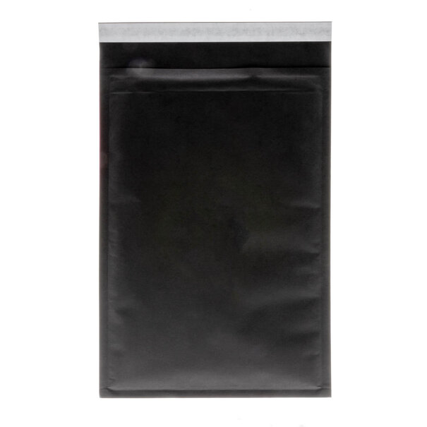 Levering uit voorraad 100x bubbel envelop C Zwart A5 binnenmaat 15x21,5cm
