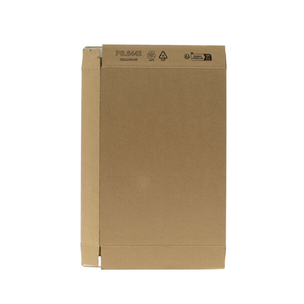 Levering uit voorraad 20x Verzenddoos zijlader Bruin A4