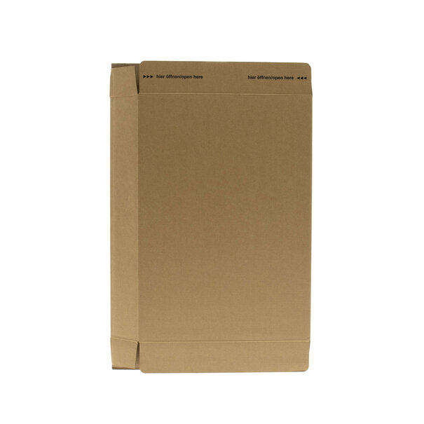 Levering uit voorraad 20x Verzenddoos zijlader Bruin A4