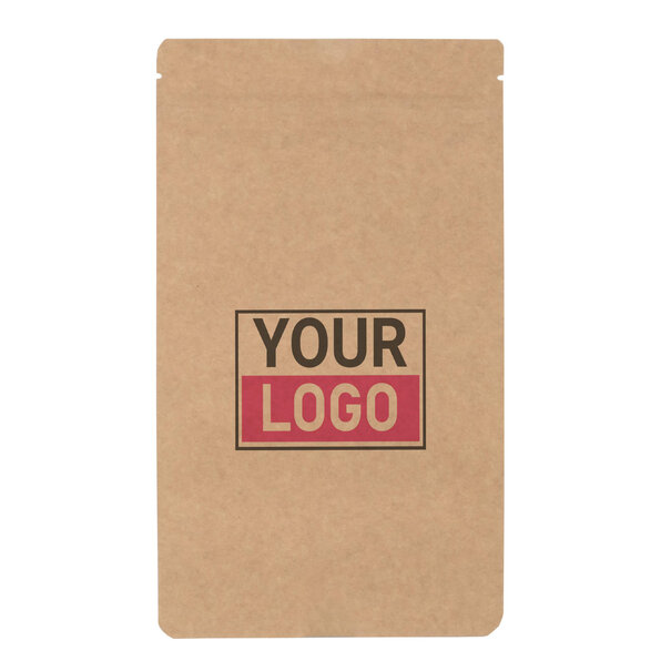 Levertijd ca. 5 werkdagen Stazakken bedrukken - Bruin 13x22.5cm