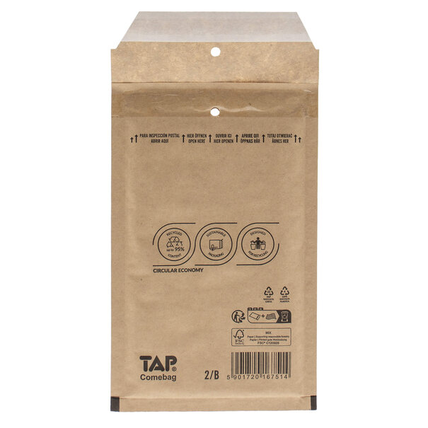 Levertijd ca. 7 werkdagen Bubbel enveloppen Bruin B bedrukken