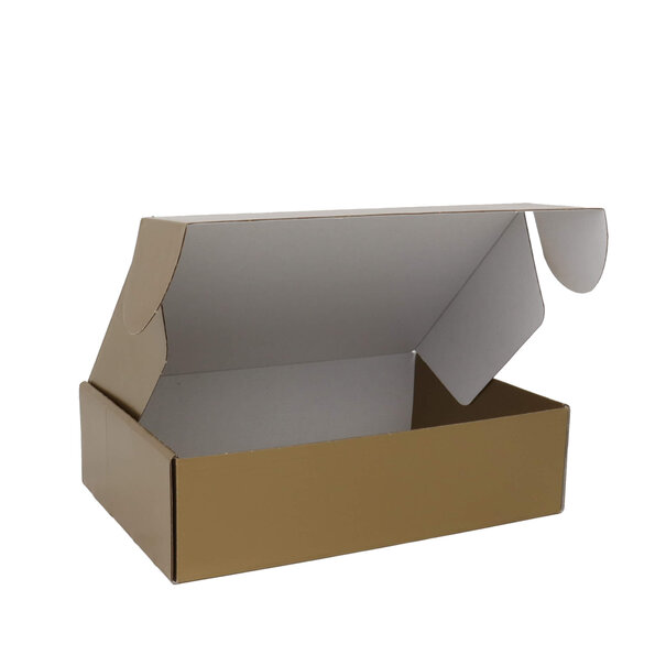 Levering uit voorraad Kerstdozen Goud 280x190x75mm