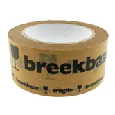 Papieren tape Breekbaar/Fragile 50mmx50mtr