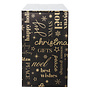 200x Papieren Zakjes Christmas International 12x19cm