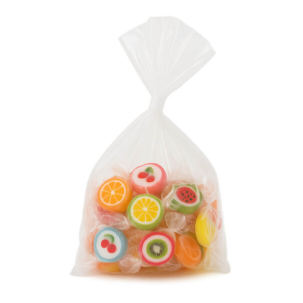 Levering uit voorraad 1000x plastic zakken LDPE 7,5x18+2cm 20my