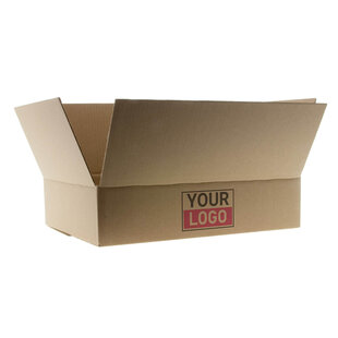 Dozen bedrukken Bruin 395x295x90mm