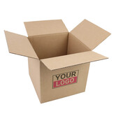 Dozen bedrukken Bruin 250x250x250mm