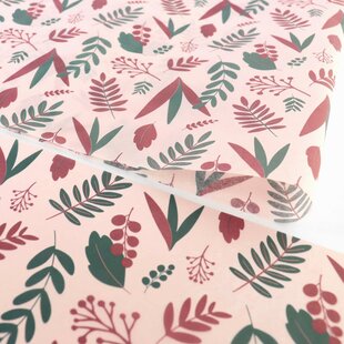 Vloeipapier 35x50cm Botanic Pink