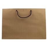 10x cadeautasjes Bruin Extra groot