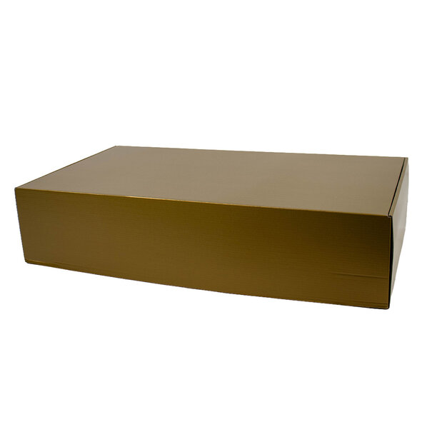 Levering uit voorraad 25x postdozen Goud 610x329x135mm