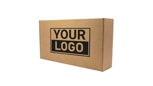 Postdozen bedrukken Bruin 610x329x135mm