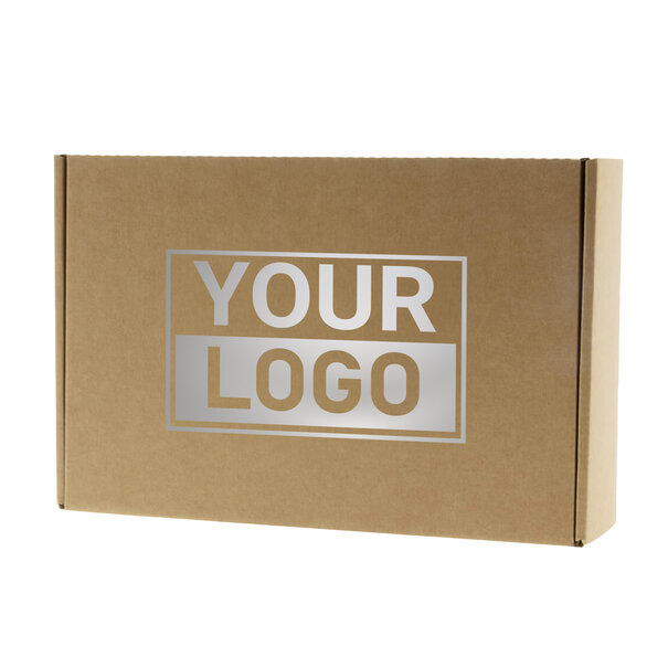 Levertijd ca.10 werkdagen Postdozen bedrukken Bruin 380x300x140mm