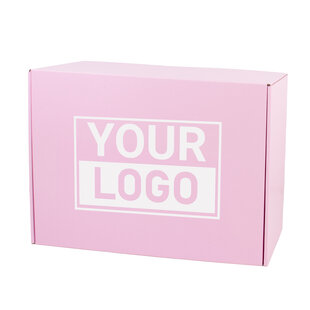 Postdozen bedrukken Pink Lavender 380x300x140mm