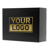 Postdozen bedrukken Zwart 380x300x140mm