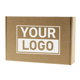 Postdozen bedrukken Bruin 280x190x72mm