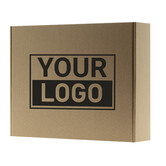 Postdozen bedrukken Bruin 350x280x80mm