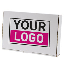 Postdozen bedrukken Wit 232x151x41mm