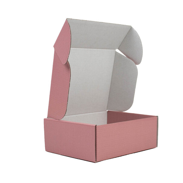 Levering uit voorraad 25x postdozen Oud Roze 160x130x60mm