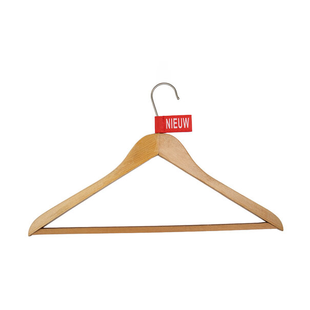 Levering uit voorraad 50x Kledinglabel 3x6cm - NIEUW rood