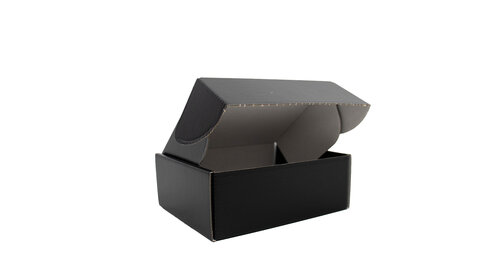 25x postdozen Zwart 160x130x90mm