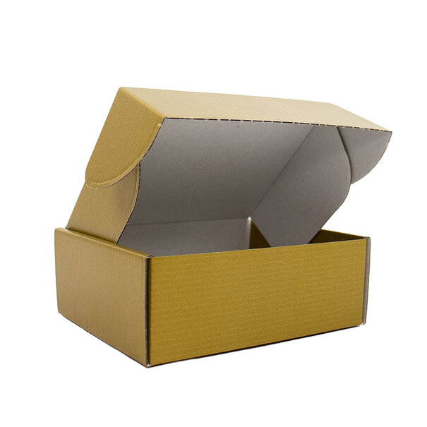 Levering uit voorraad 25x postdozen Goud 160x130x90mm