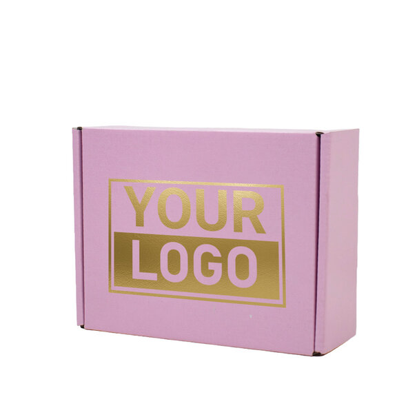 Levertijd ca.10 werkdagen Postdozen bedrukken Pink Lavender 160x130x60mm