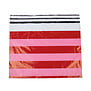 100x verzendzakken Stripes Pink XL