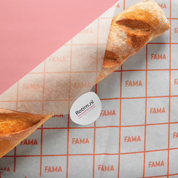 Levertijd ca. 2 weken Vetvrij papier bedrukken 31x43cm 1 kleur