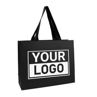 Cadeautasje bedrukken Mat Zwart A3