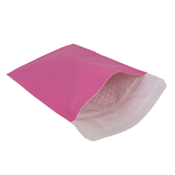 Levering uit voorraad 100x Bubbel envelop C Roze A5 binnenmaat 15x22cm