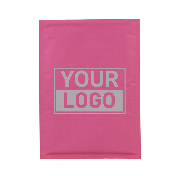 Levertijd ca.10 werkdagen Roze bubbel envelop C bedrukken