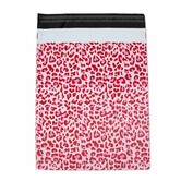 100x verzendzakken Leopard Pink Medium