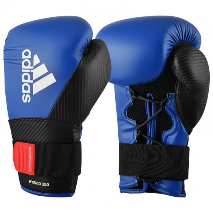Adidas adidas Hybrid 250 Training - (kick)boxhandschuhe - Blau/Schwartz